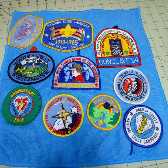 Boy Scouts of America Other - Boy Scouts Of America BSA Embroidered Patches Bundle of 10 All Different